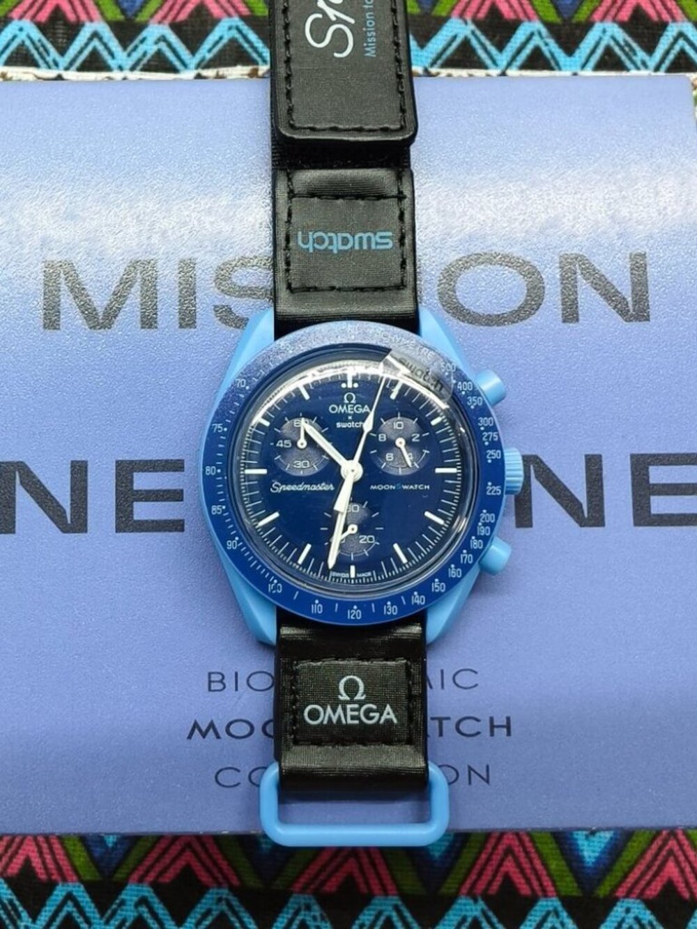 Swatch x Omega MoonSwatch Mission to Neptune Watch